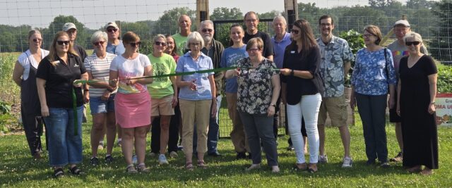 Community Garden Ribbon Cutting